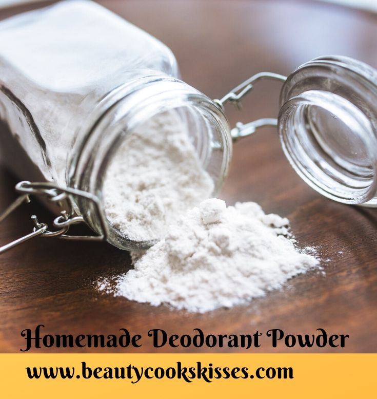 Homemade Deodorant Powder