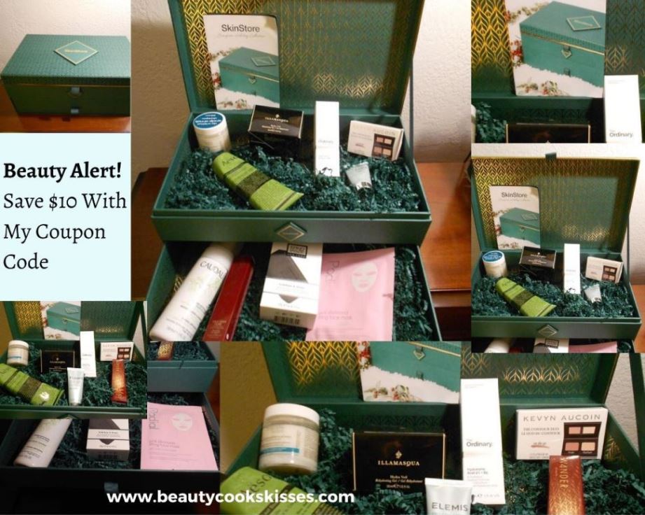SkinStore Everygreen Holiday Collection Collage