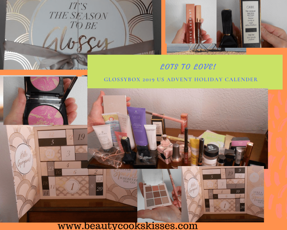 Glossybox 2019 US Advent Calender Lots to love!