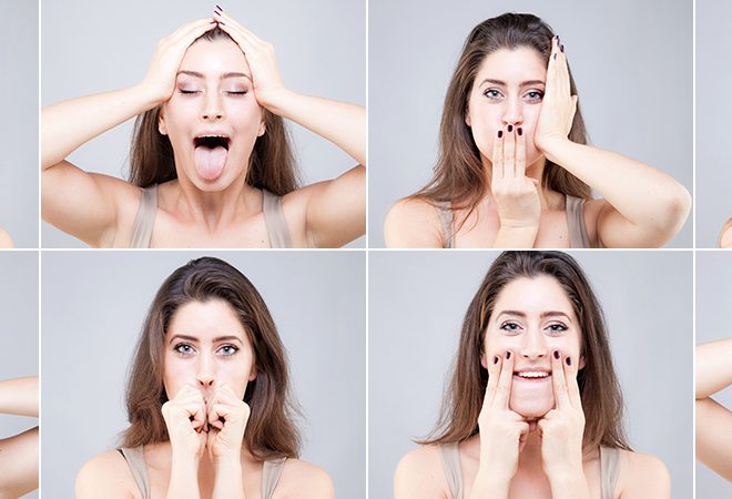 Firm your skin with face yoga exercises!