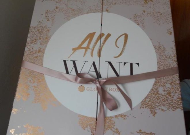 Glossybox All I Want Advent Calendar 2018 USA Version Review
