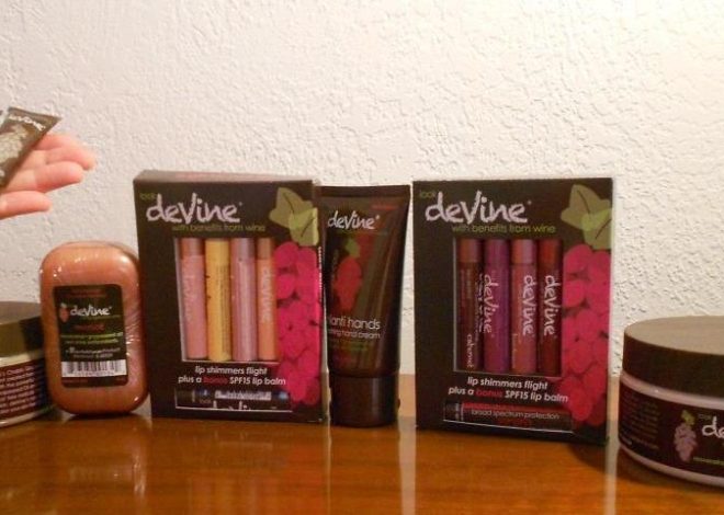 Look deVine Wine-Inspired HUGE Lip Products and Body Care ($232) Giveaway–Ends July 1, 2017