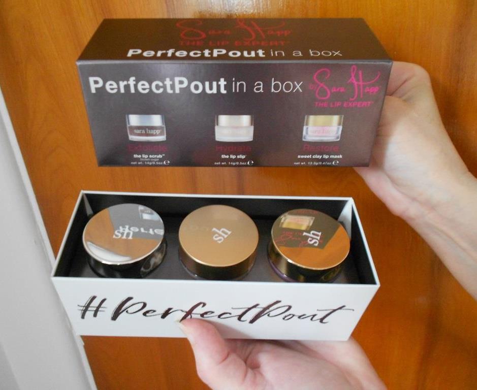Perfect Pout in a Box by Sara Happ Review + ($156) Giveaway–Ends July 9, 2018