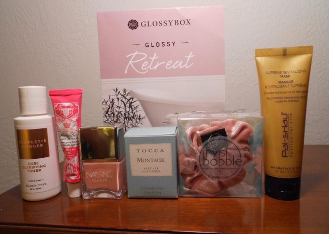 Glossybox October 2018 Glossy Retreat Review