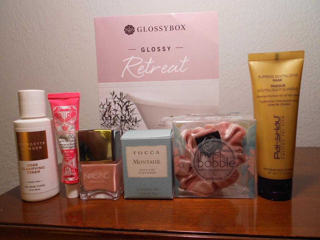 Glossybox October 2018 Glossy Retreat Review