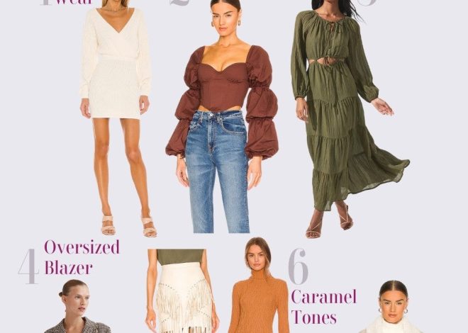Fall Fashion Trends to Be Excited For