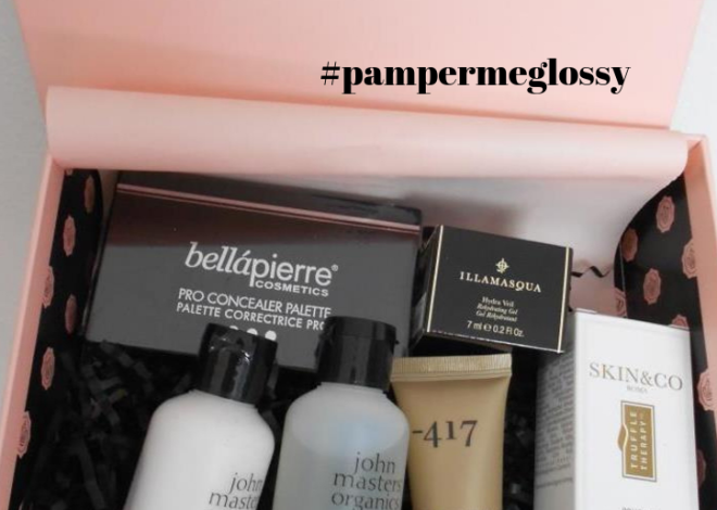 Glossybox October 2019 Review for Fall Pampering