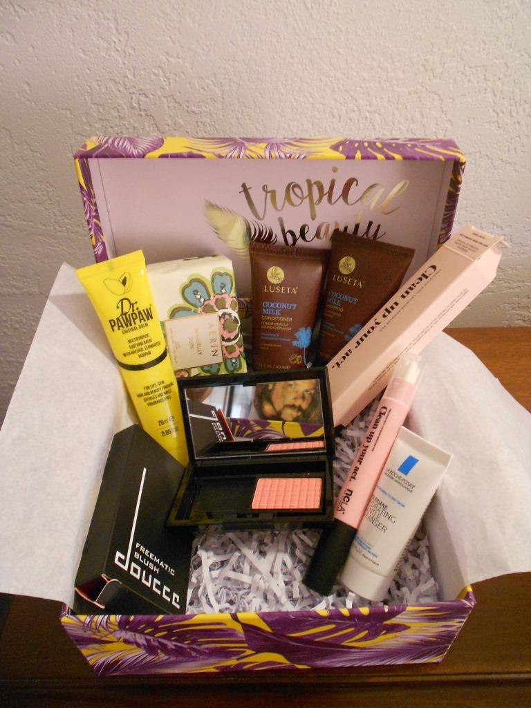 Glossybox Tropical Beauty July 2017 Review
