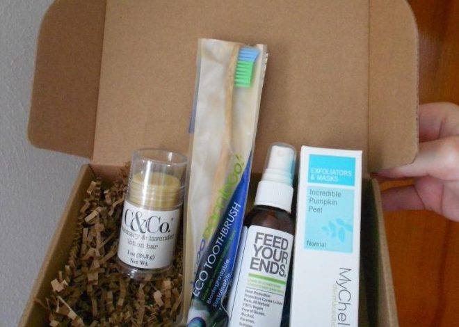 Goodbeing Natural Beauty/Lifestyle Box Sept. 2017