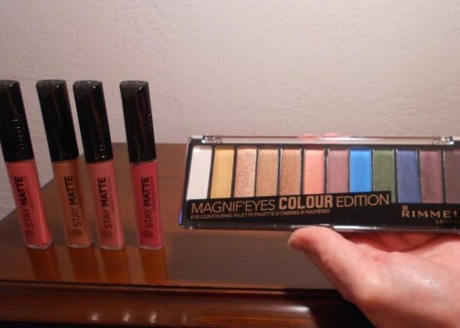 Rimmel Magnif’Eyes Colour Edition Eyeshadow Palette & Stay Matte Liquid Lip Colour Review + Swatches
