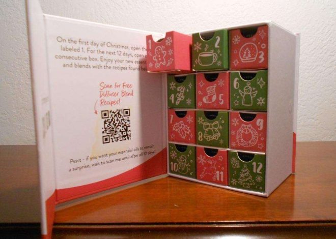 Essential Oil Bliss: Simply Earth 12 Days of Christmas Calendar Review