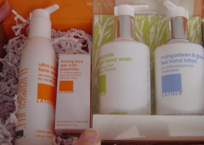 Lather Products Review for Natural Skincare