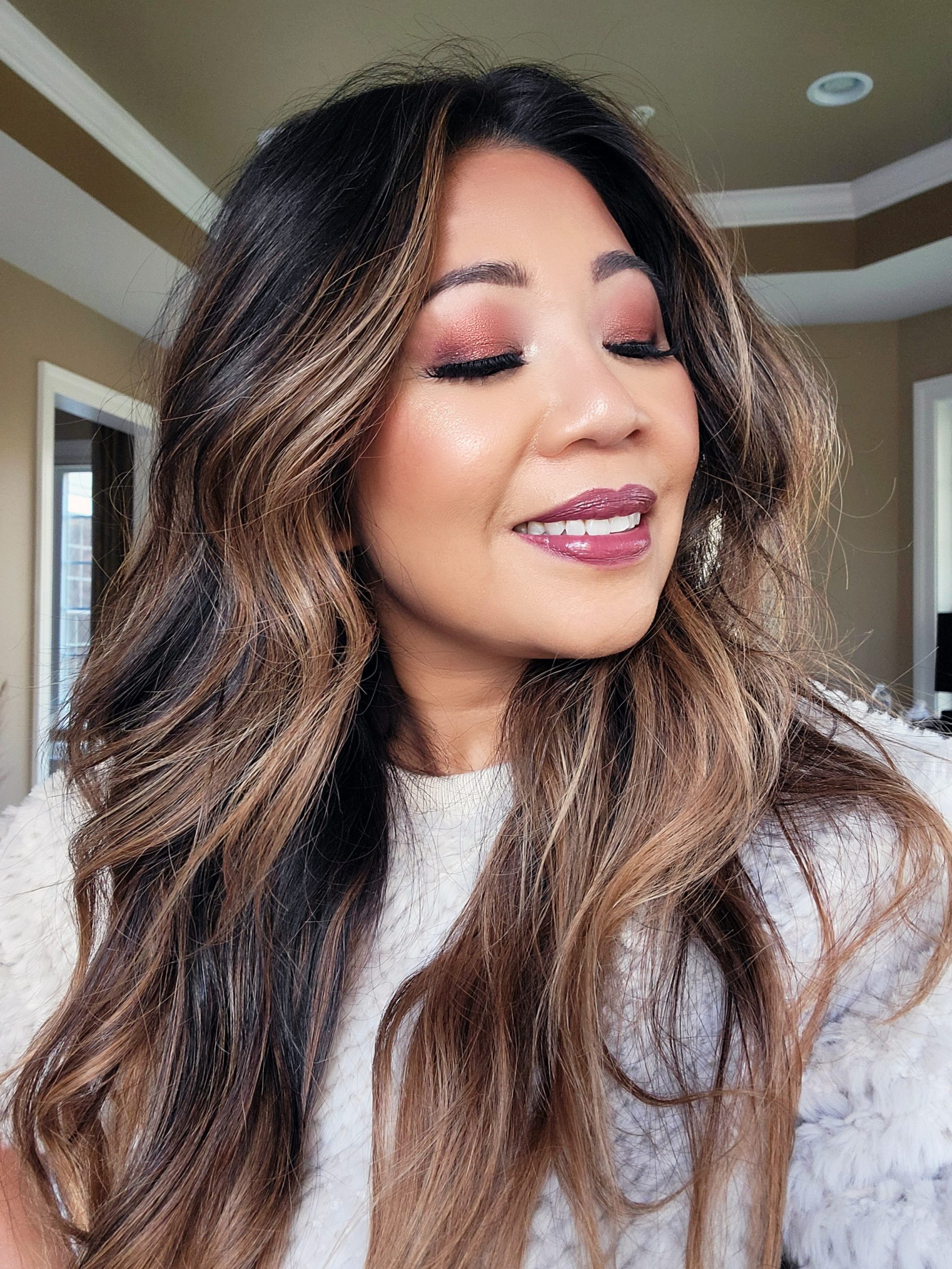 How to Create a Plum Copper Makeup Look