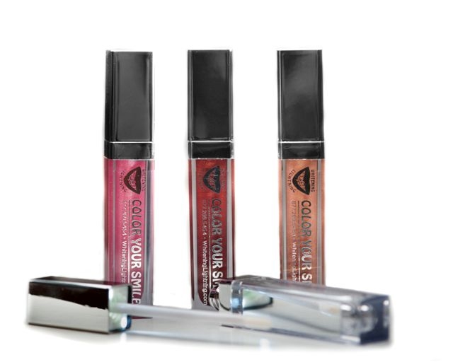 WIN!  Whitening Lightning’s Color Your Smile Lip Gloss Line Review and  ($99) Giveaway!–Ends February 16, 2013
