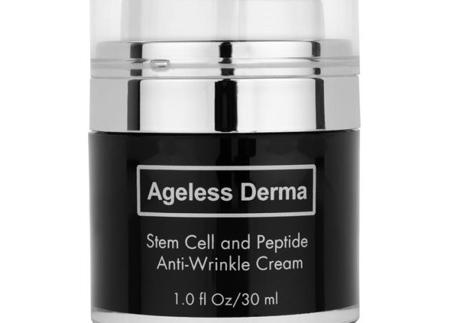Wrinkles Meet Their Match–Ageless Derma Stem Cell and Peptide Anti-Wrinkle Cream (Review)