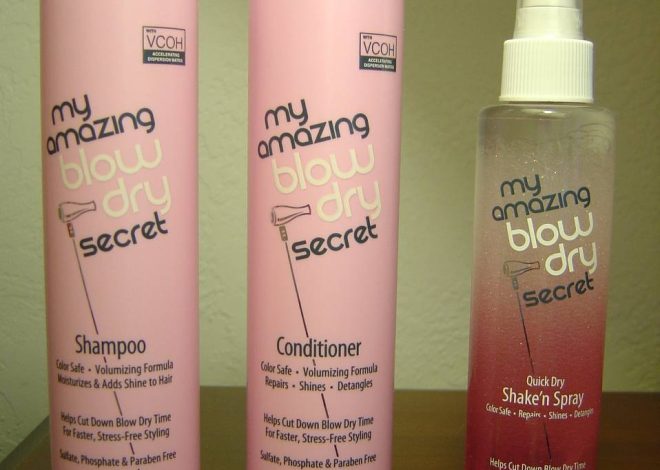 My Amazing Blow Dry Secret Hair Care Trio Review and ($78) Giveaway!–Ends July 1, 2013