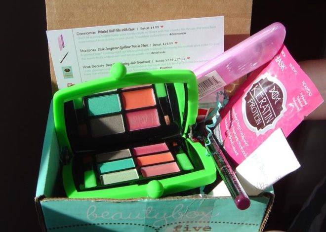 Review:  Beauty Box 5 August 2015