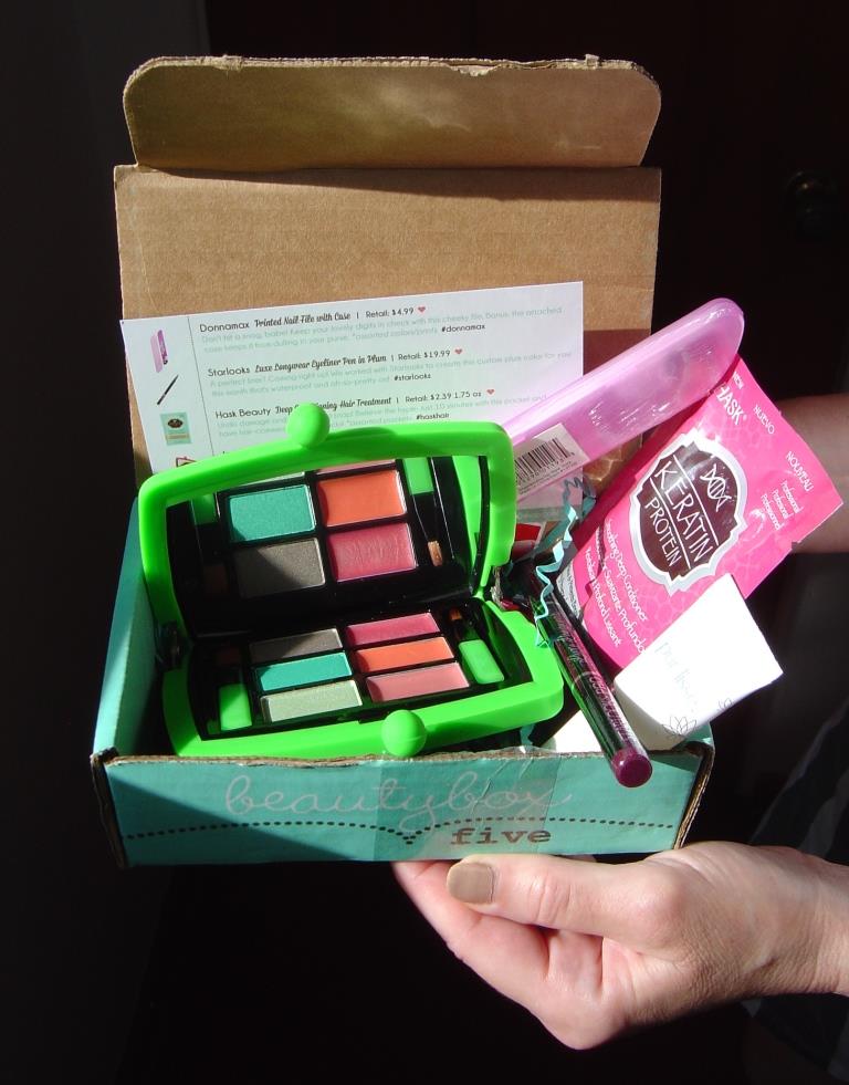 Review:  Beauty Box 5 August 2015
