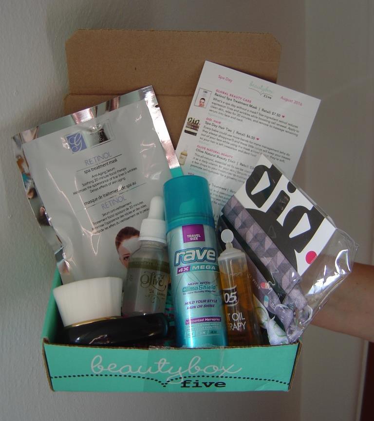 Beauty Box 5 August 2016 Review
