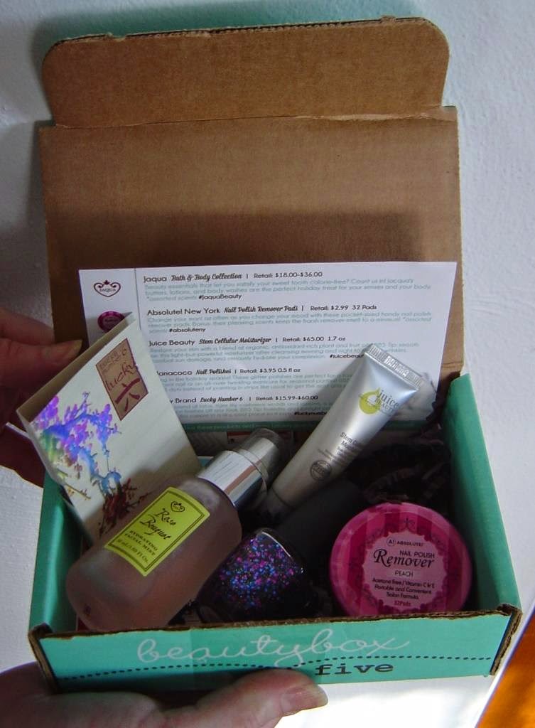 Beauty Box 5 December 2014 Review