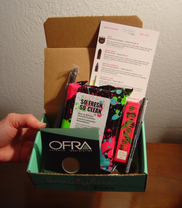 Review: Beauty Box 5 December 2015