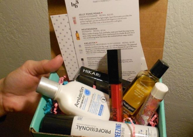 Party Perfect Beauty–Beauty Box 5 December 2016 Review
