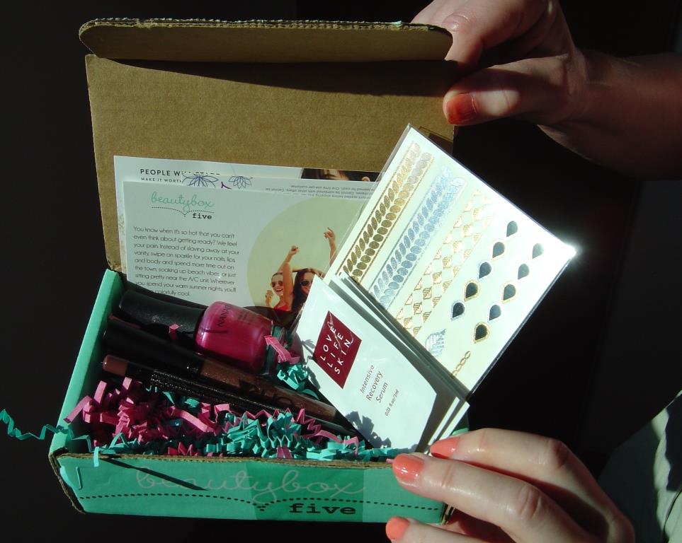 Beauty Box 5 July 2015 Review