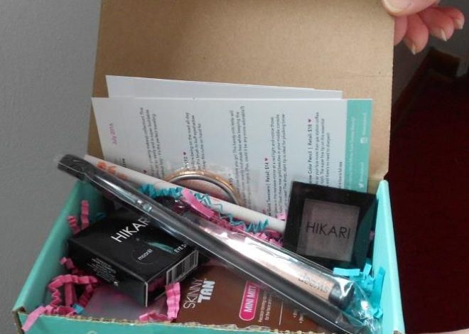 Beauty Box 5 July 2016 Review