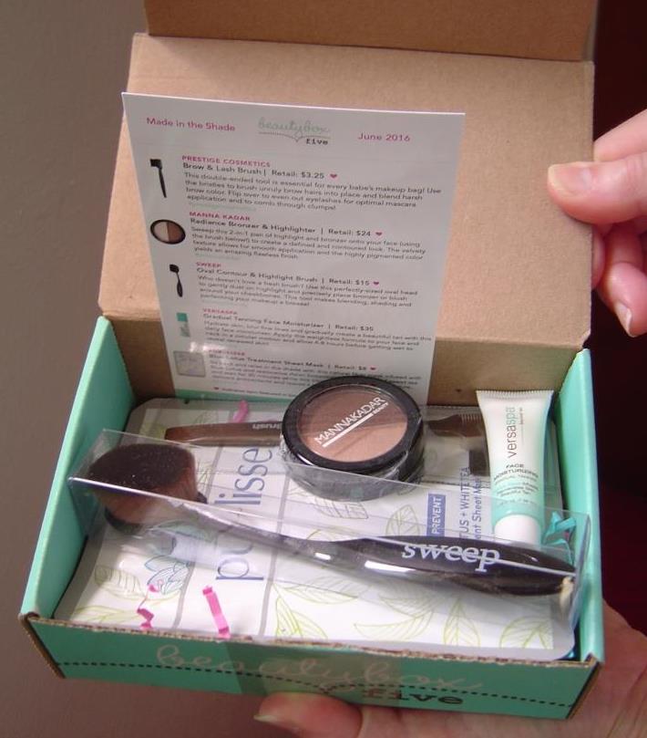 Beauty Box 5 June 2016 Review