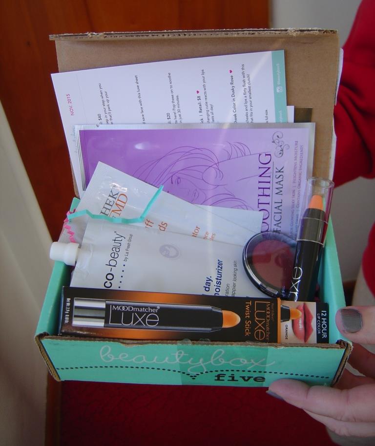 Review: Beauty Box 5 November 2015