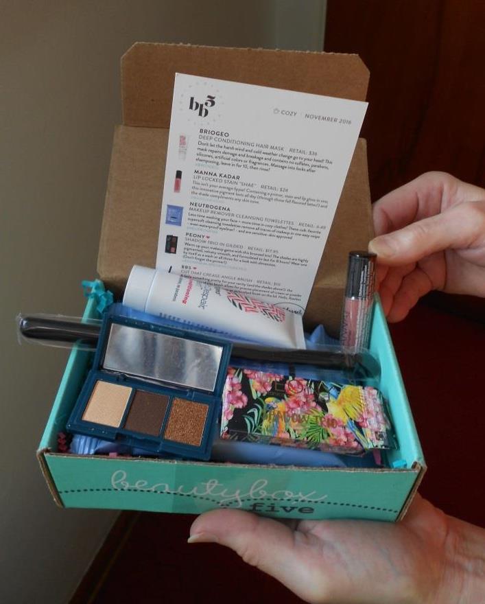Beauty Box 5 November 2016 Review