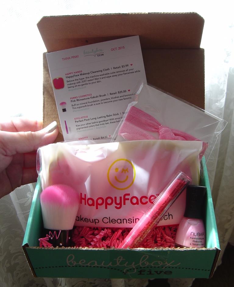 Beauty Box 5 October 2015 Review