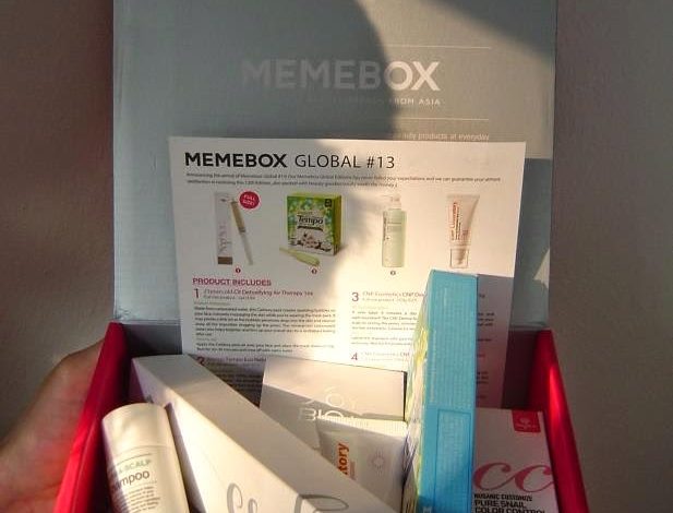 Review:  Memebox Global #13 + Lots of Exciting August 2014 COUPON CODES!