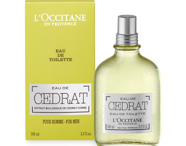 Review: Your Special Guy Will Love This Upbeat, Woody-Citrus Fragrance–Meet L’Occitane en Provence’s New Cedrat Eau de Toilette