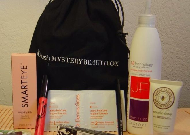 Review:  Blush Mystery Beauty Box July 2014