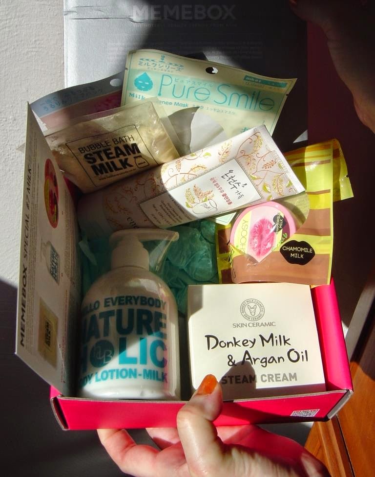 Review:  The Korean Secret to Beautiful Skin–Memebox Special #7 Milk Box  + July Discount Code!