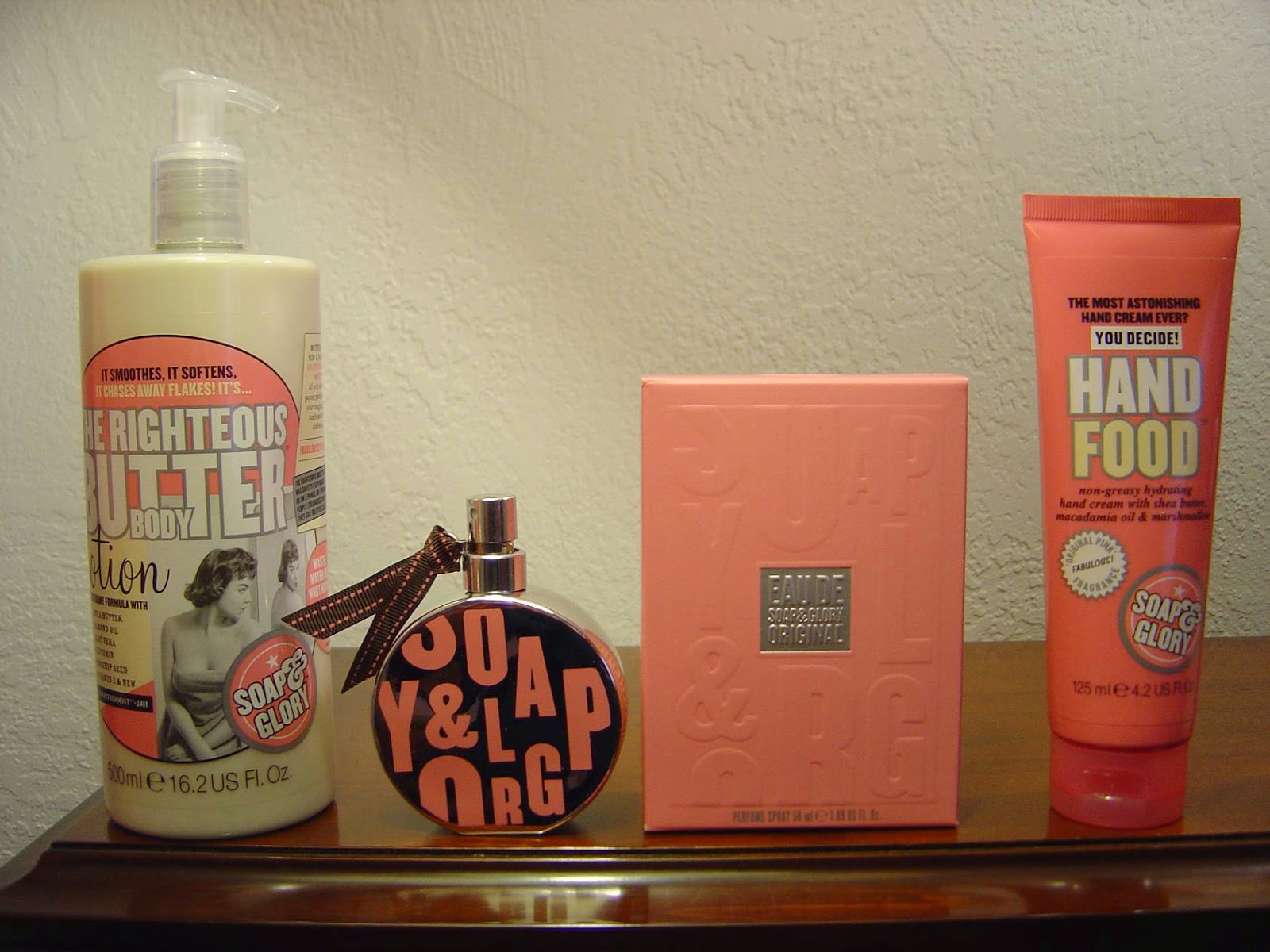 Soap & Glory’s Original Pink–Perfume, Hand Food and the Righteous Body Butter Review