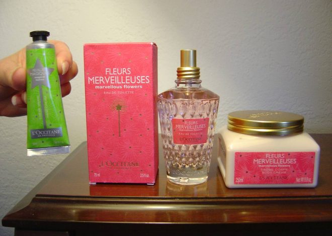 L’Occitane En Provence’s New LIMITED EDITION Marvellous Flowers Eau de Toilette, Body Cream and Hand Cream Review