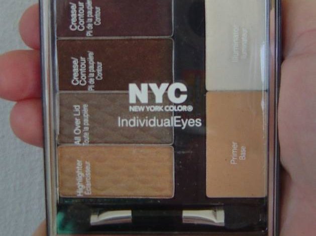 NYC New York Color Individual Eyes Custom Compact (#941 Smokey Browns, #942 Smokey Blues) Review–Photos–Swatches!