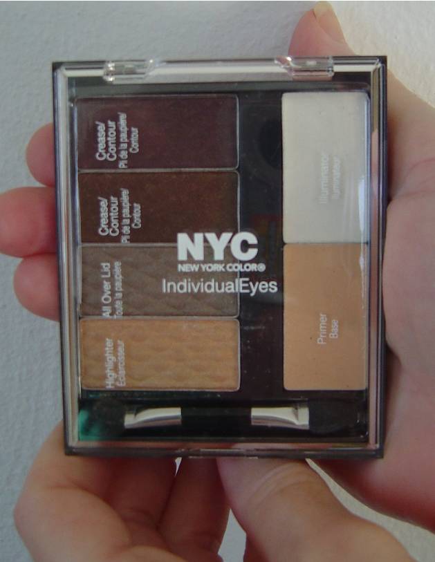 NYC New York Color Individual Eyes Custom Compact (#941 Smokey Browns, #942 Smokey Blues) Review–Photos–Swatches!