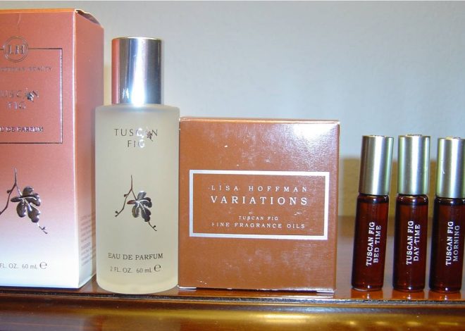 Lisa Hoffman Beauty’s Tuscan Fig Eau de Parfum Spray and Matching Variations Fine Fragrance Oils Review