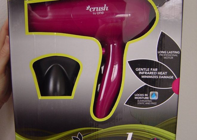 ONE Styling’s Crush Ceramic Tourmaline Hair Dryer & Crush Flat Iron Review + ($220) Giveaway!–Ends March 1, 2013