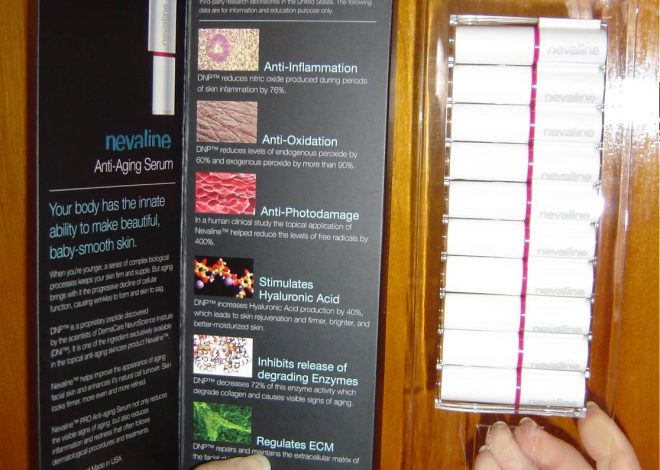 Can Skin Aging Be Reversed? Nevaline Anti-Aging Serum by DermaCare Neuroscience Institute (Review)