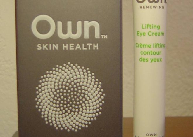 Keep Your Eye Area Smooth!  Own Lifting Eye Cream Review