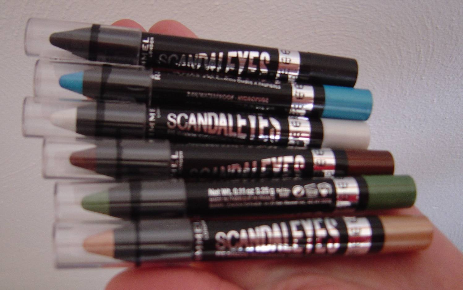 Review:  Eye Popping Color for Spring, 2013!   Rimmel London’s NEW ScandalEyes Waterproof Eye Shadow Sticks