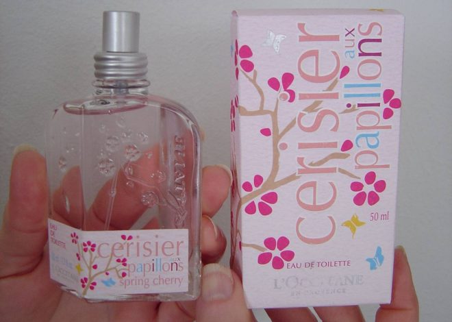 Are You Ready to Fall in Love?  L’Occitane’s Limited-Edition Spring Cherry Eau de Toilette Spray  and Velvet Moisturizing Gel Review!
