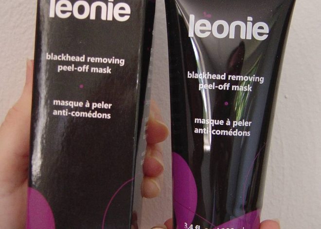 Léonie Blackhead Removing Peel-off Mask Review