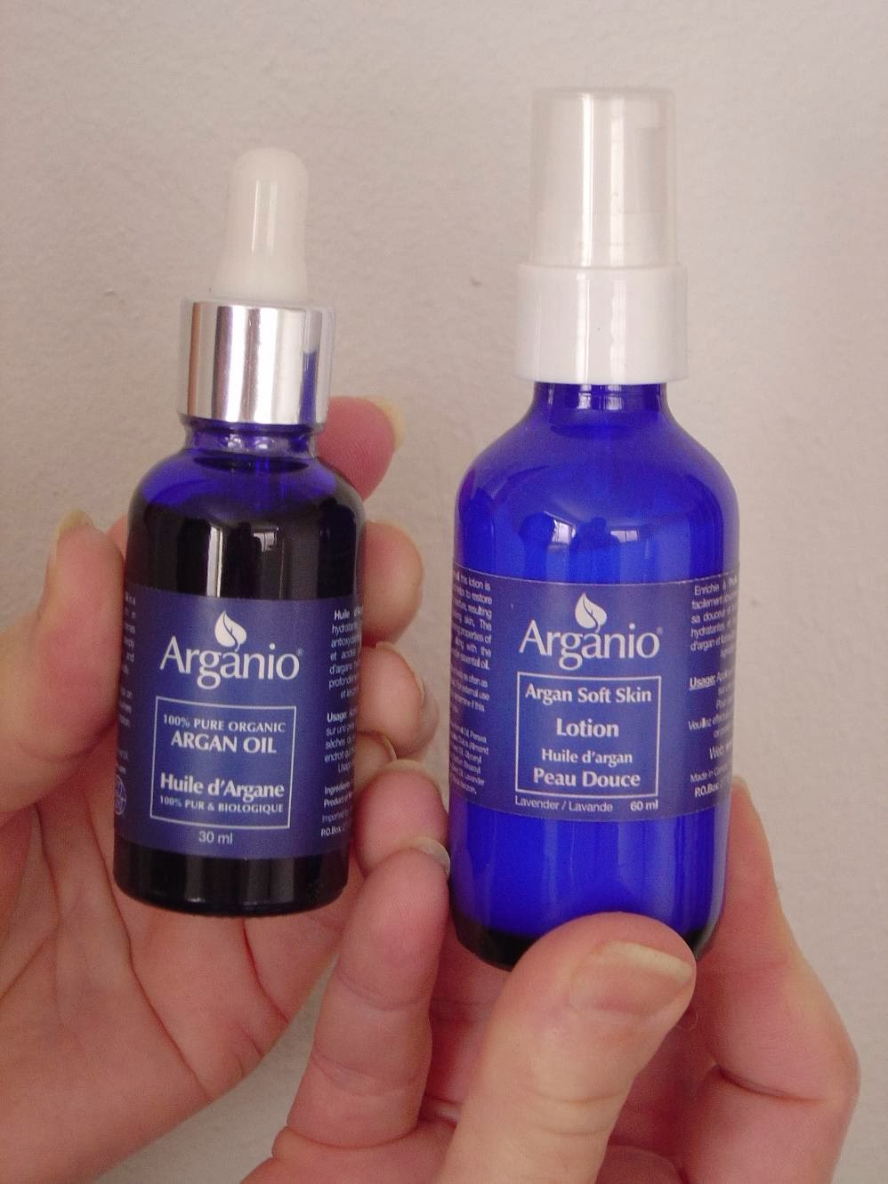 Arganio Skin & Hair Care’s 100% Pure Organic Argan Oil and Argan Soft Skin Lotion Review