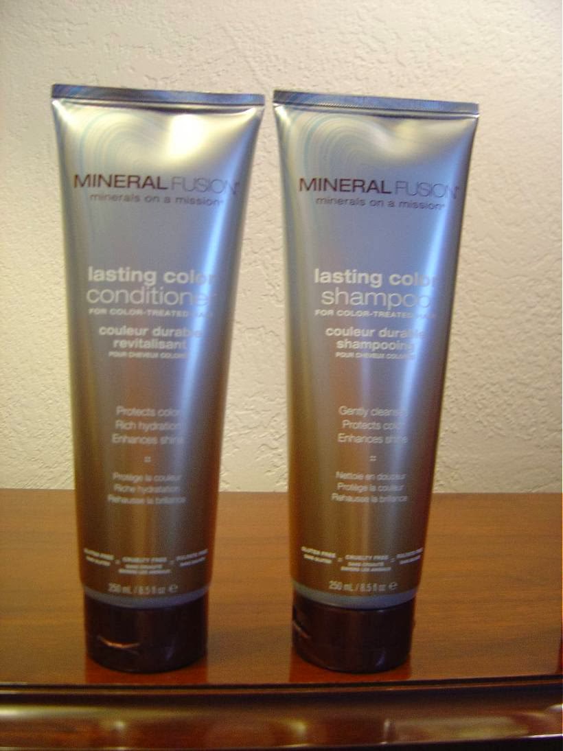Review:  Mineral Fusion Natural Brands NEW Lasting Color Shampoo and Conditioner