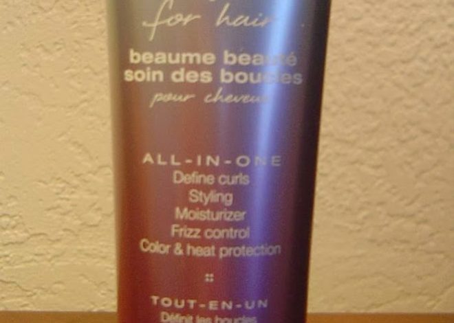 NEW Mineral Fusion Natural Brands Curl Care Beauty Balm Review